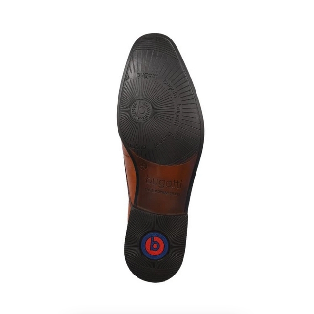 Pánske kožené topánky hnedé, P503