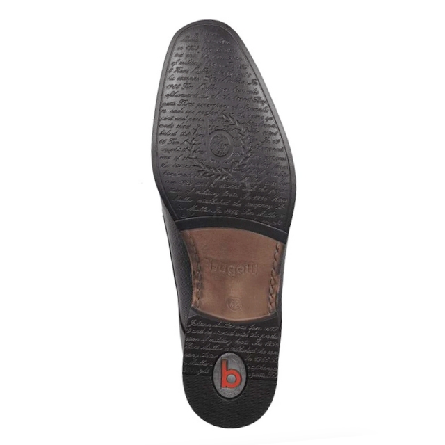 Pánske kožené topánky čierne, P504